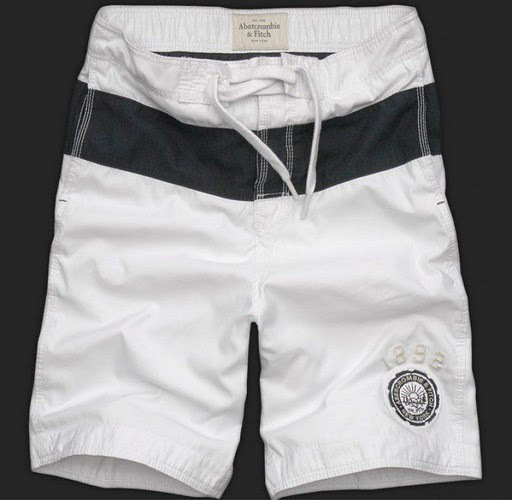 Abercrombie Fitch Hombres Nado Playa Cortos AF7665